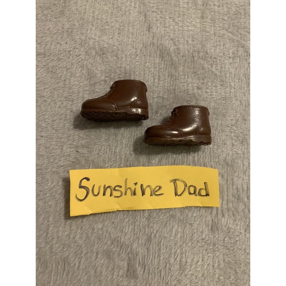 Vintage Sunshine‎ Family Dad Steve Doll Shoes 1974 Mattel Replacement Boots
